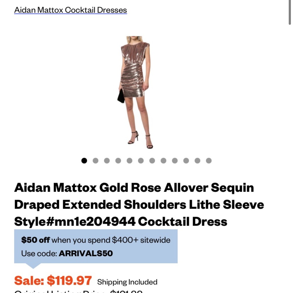 Cocktail dress